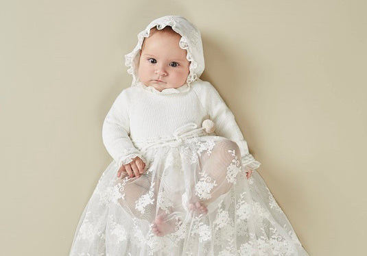 Traje de bautizo para tu bebé