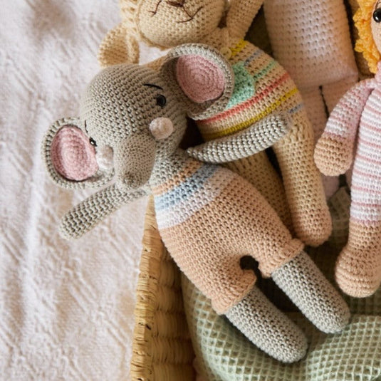 Amigurumi Elefante Gris