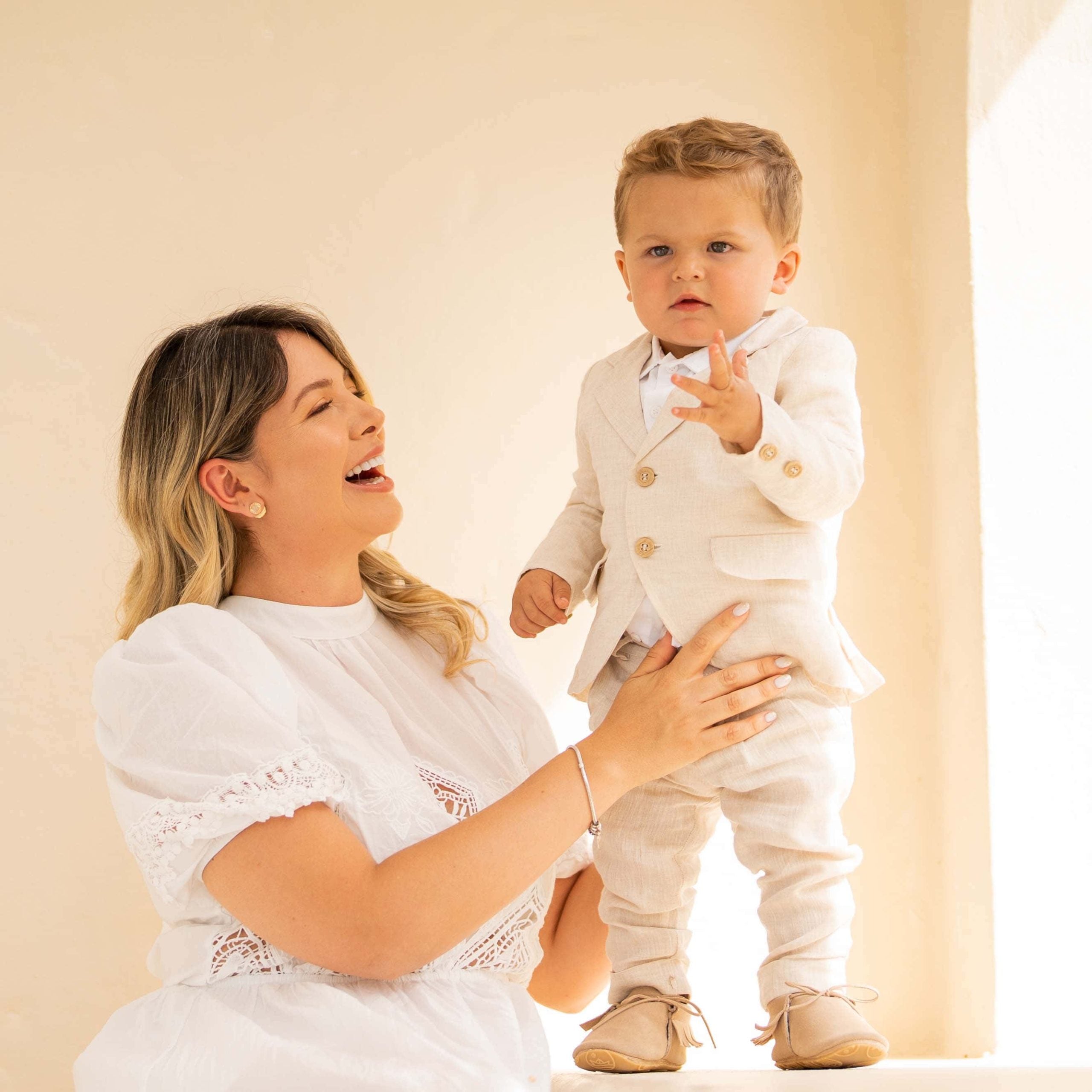 Conjunto lino Ropa para bebés Tienda de ropa