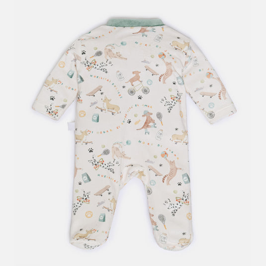 Pijama afelpada amigos