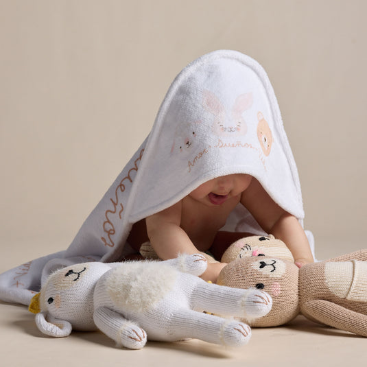 Toalla bebé animales