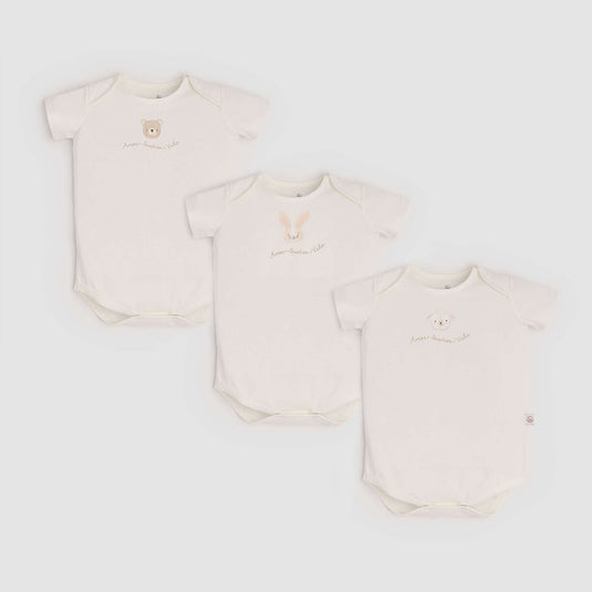 Paquete x3 bodies algodón