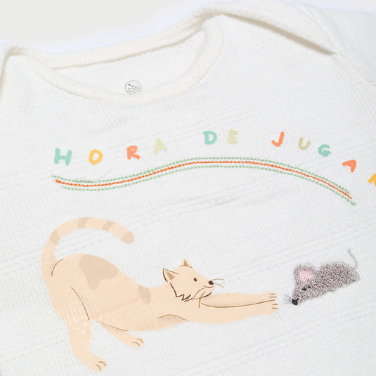 Body Amigos Bordado Niño