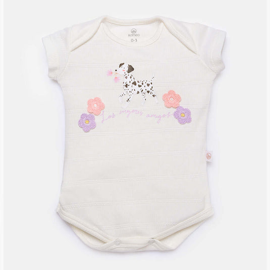 Body Amigos Bordado Niña