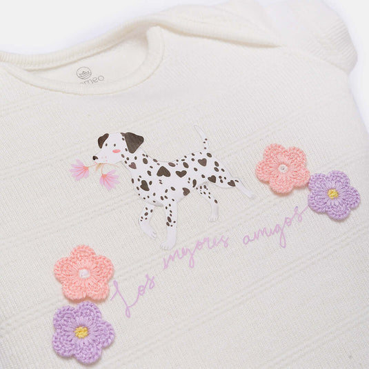 Body Amigos Bordado Niña