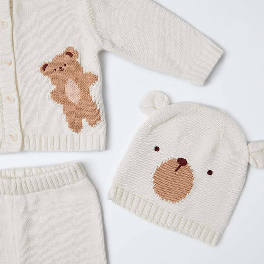 Chaqueta polar infantil con capucha y estampado de constelaciones