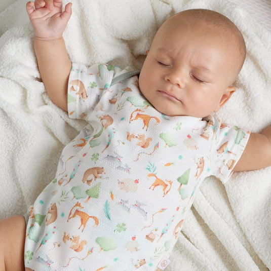 Body infantil con estampado completo de motivos coloridos