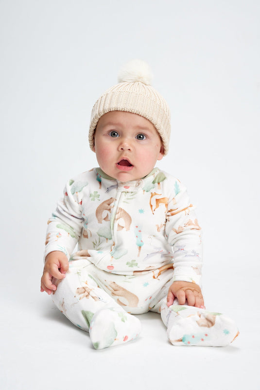 Pijama para niño con estampado de vehículos y herramientas