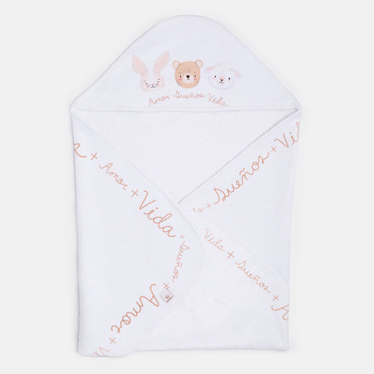 Toalla bebé animales