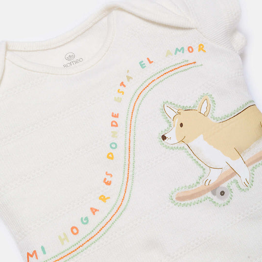 Paquete x2 bodies bordados