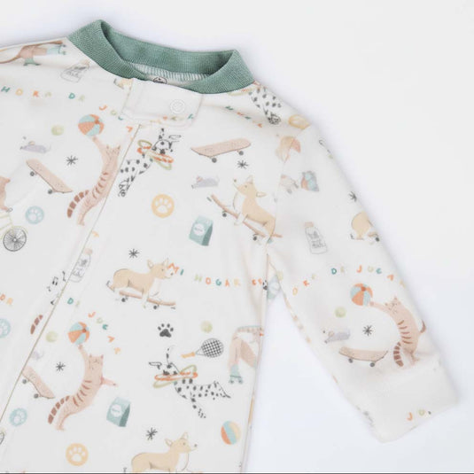 Pijama afelpada amigos