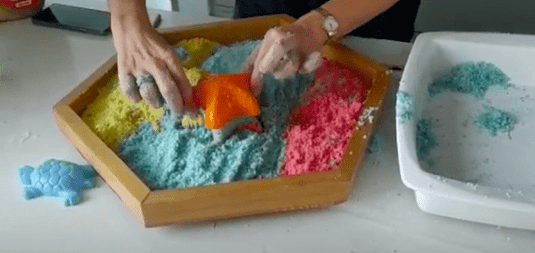 ¿A qué niño no le gusta jugar con arena?