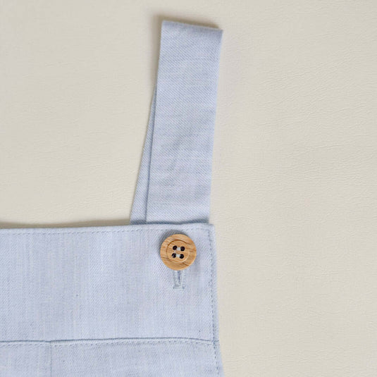 Overall con bolsillos azul