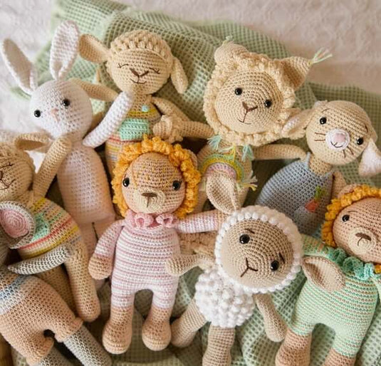 amigurumis de animales para bebés