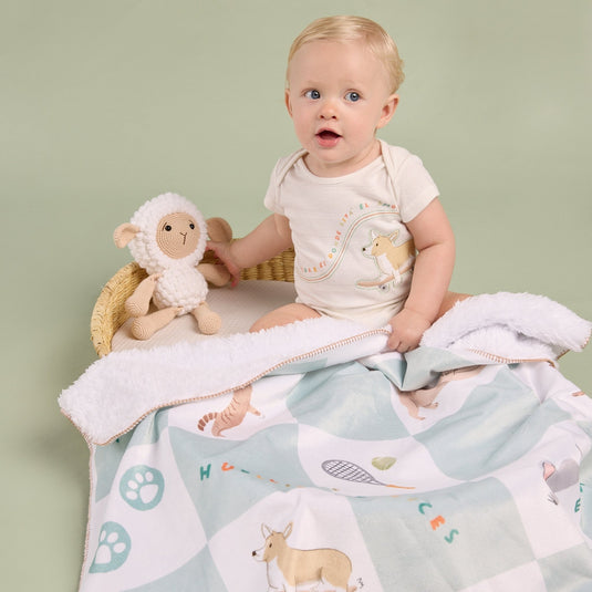 Manta ovejera amigos