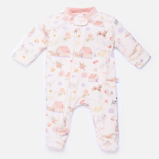 Pijama afelpada amigos