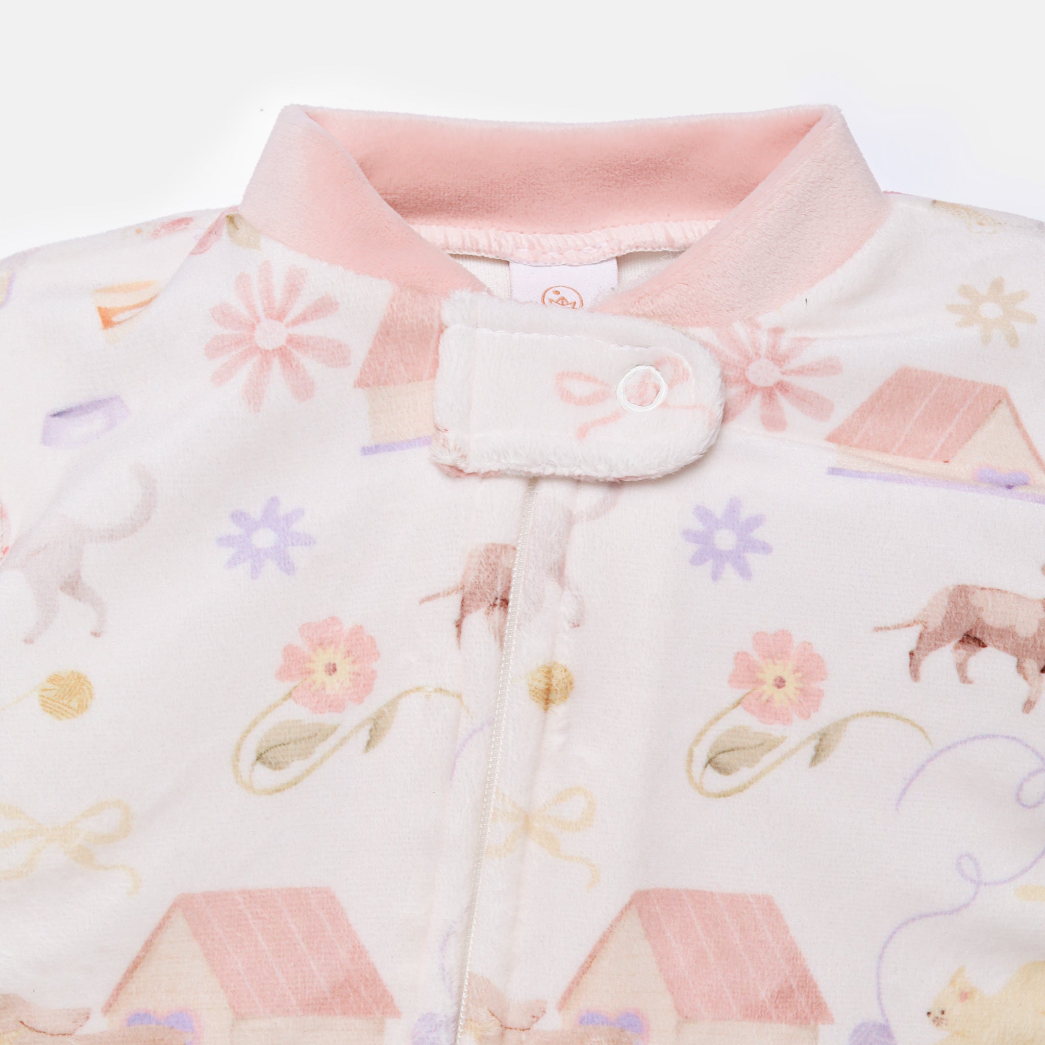 Pijama afelpada amigos