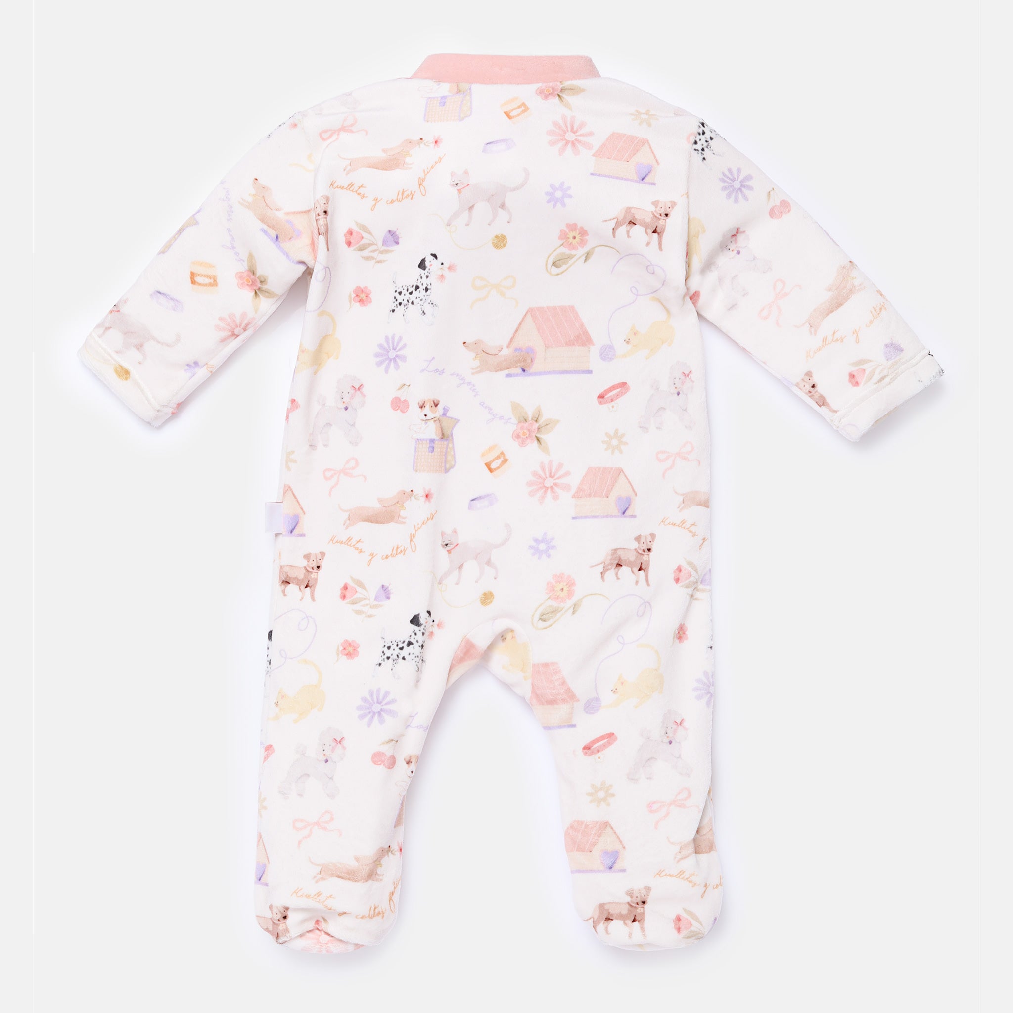 Pijama afelpada amigos