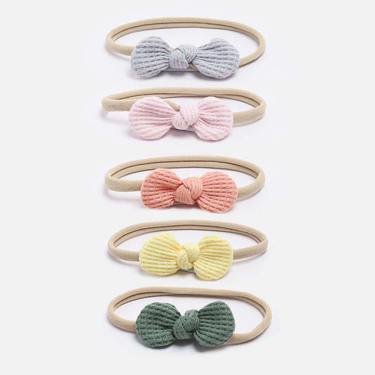 Set 5 balacas de moños para niña