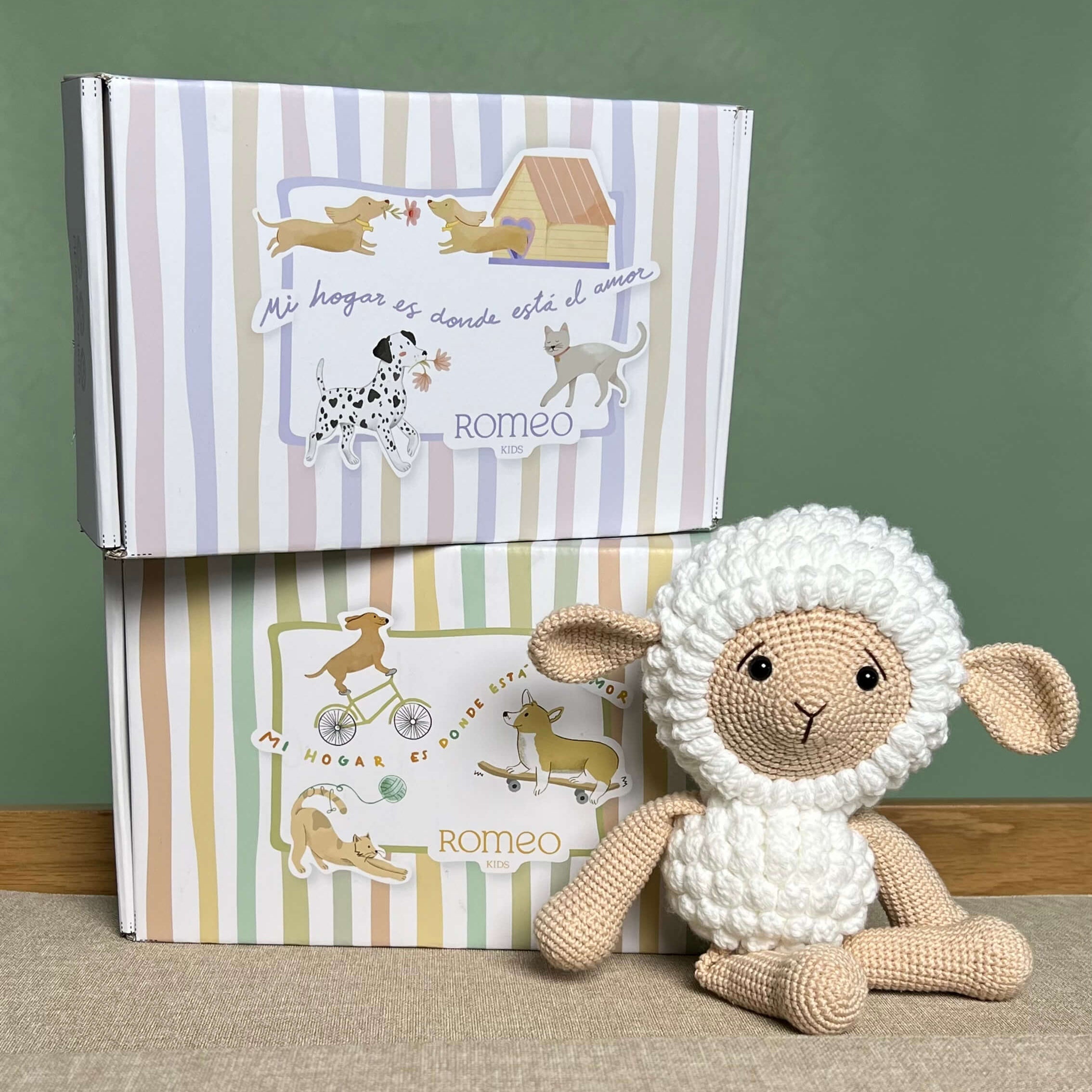 Empaque regalo amigos verde