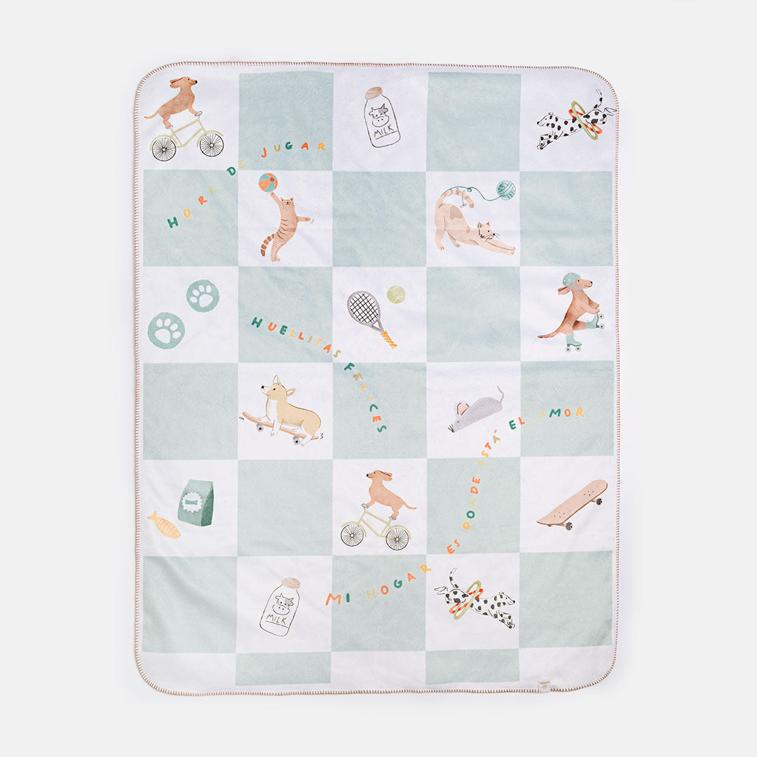 Manta ovejera amigos