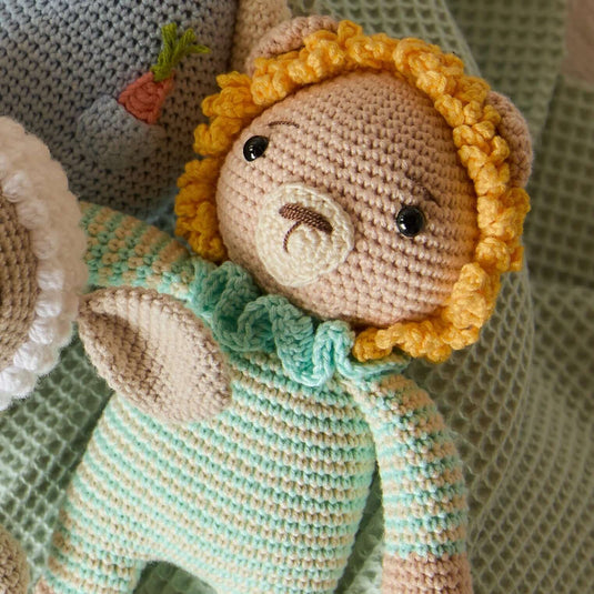 Amigurumi León Verde