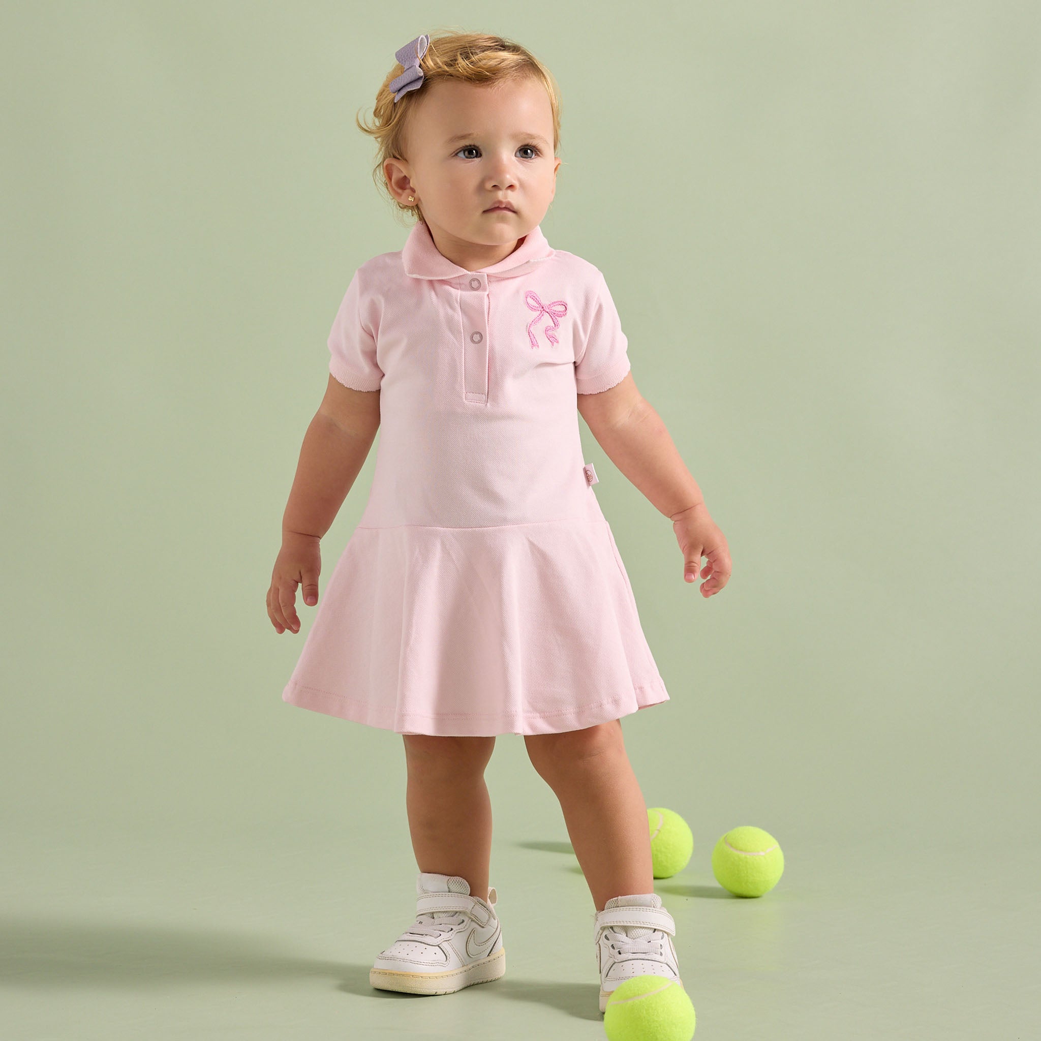 Vestido tipo polo