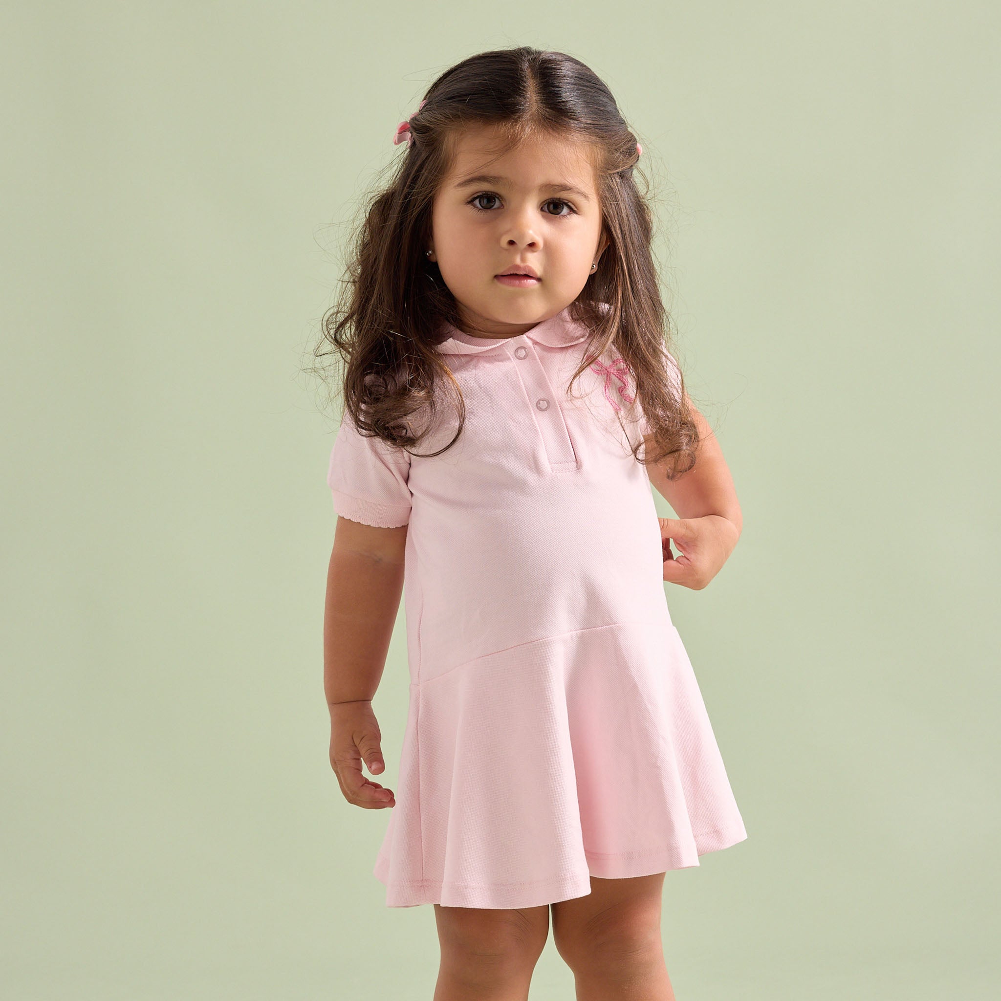 Vestido tipo polo