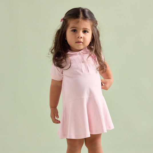 Vestido tipo polo