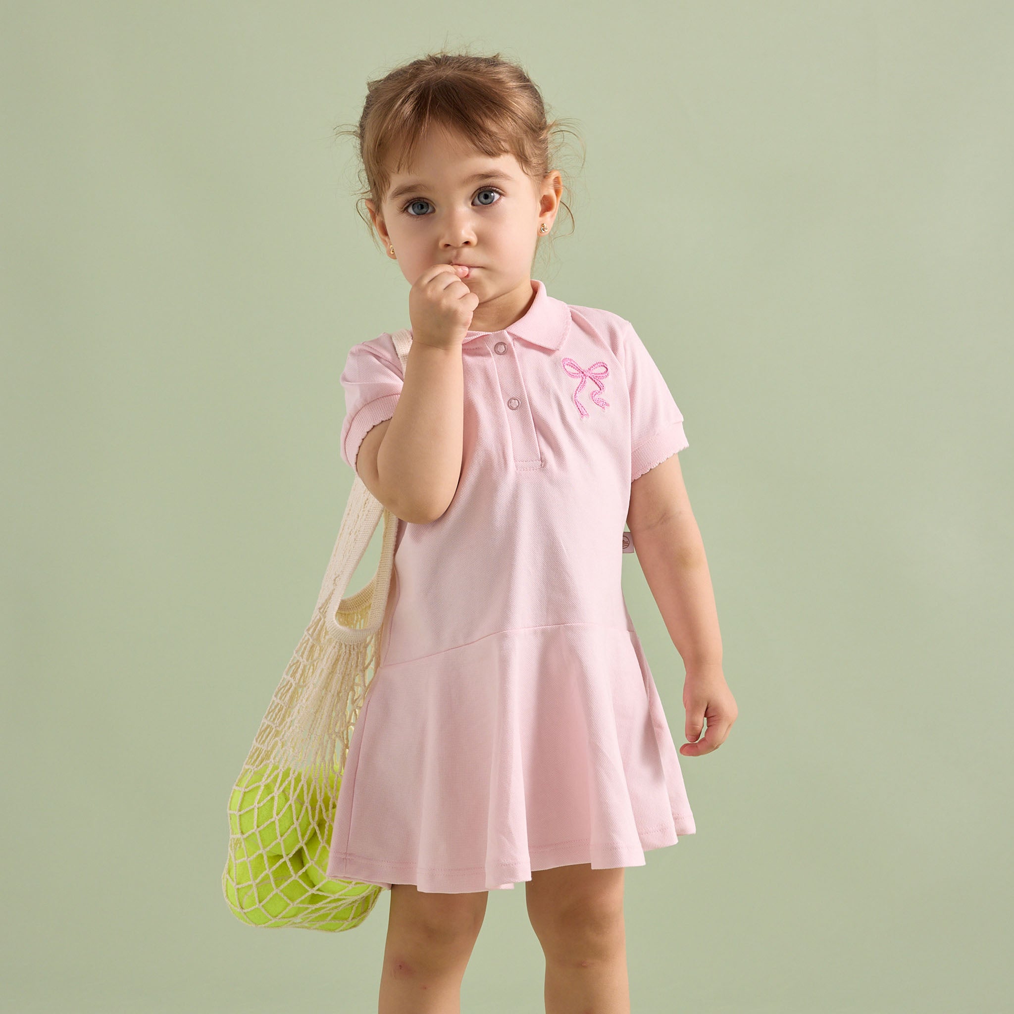 Vestido tipo polo