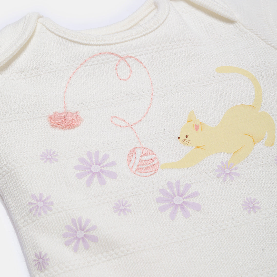 Body Amigos Bordado Niña