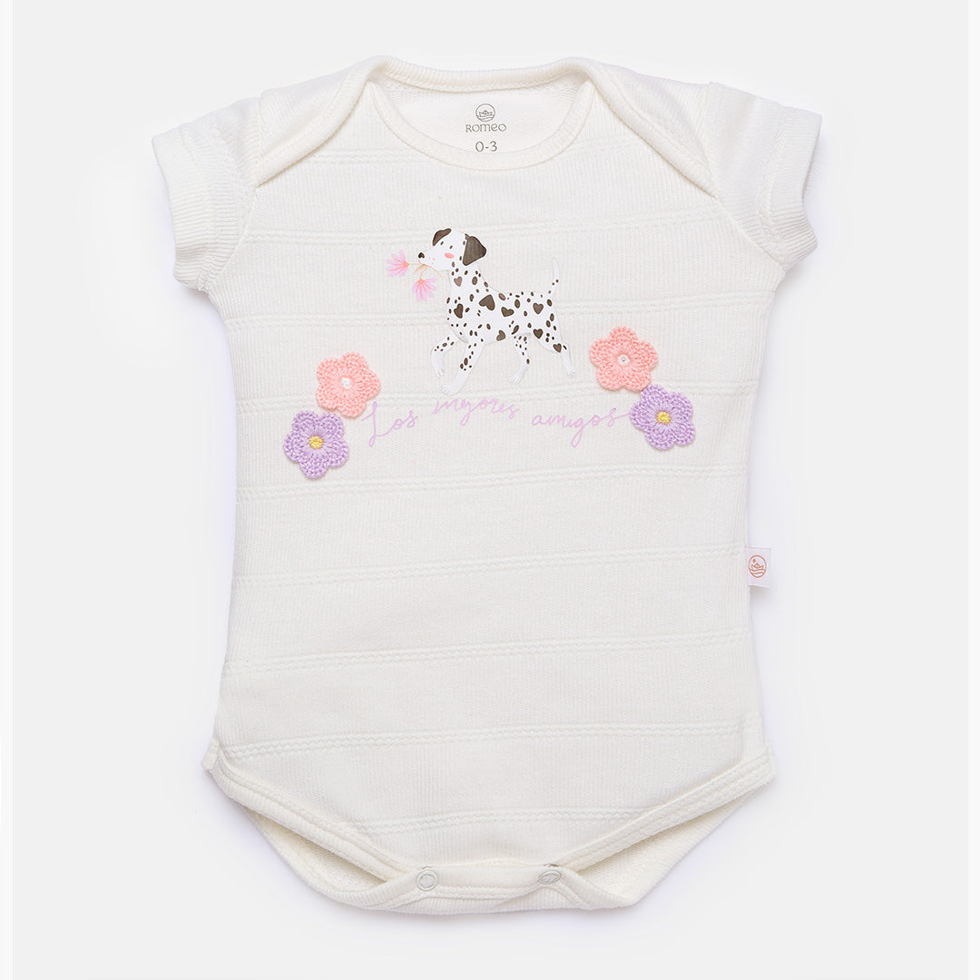 Body Amigos Bordado Niña