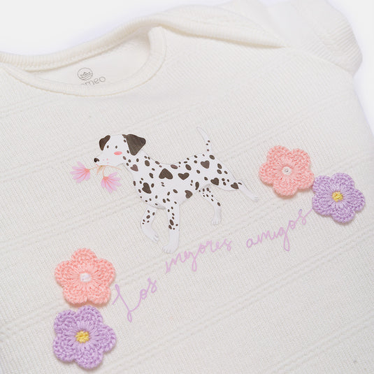 Body Amigos Bordado Niña