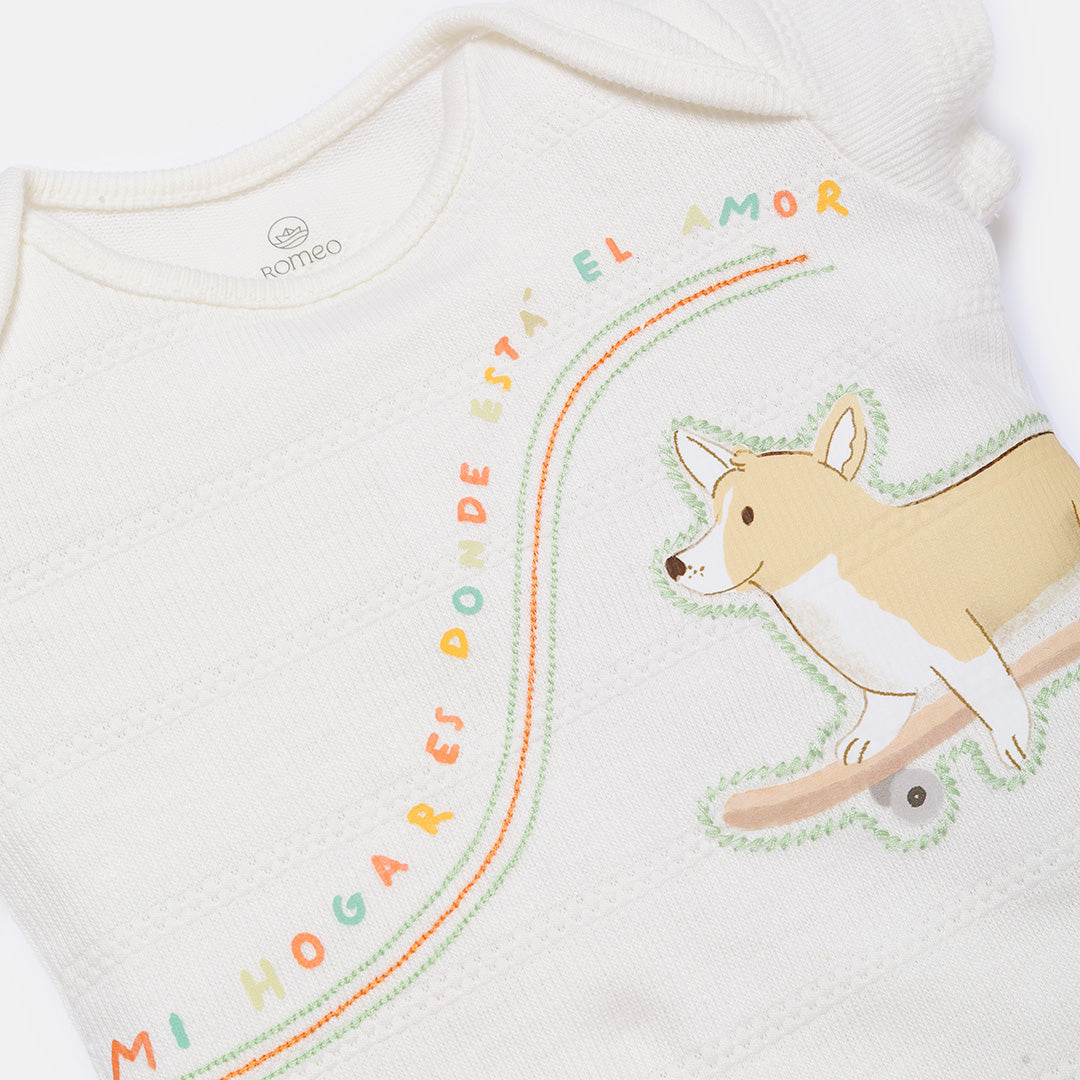 Body Amigos Bordado Niño