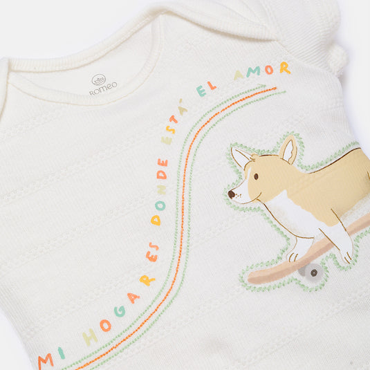 Body Amigos Bordado Niño