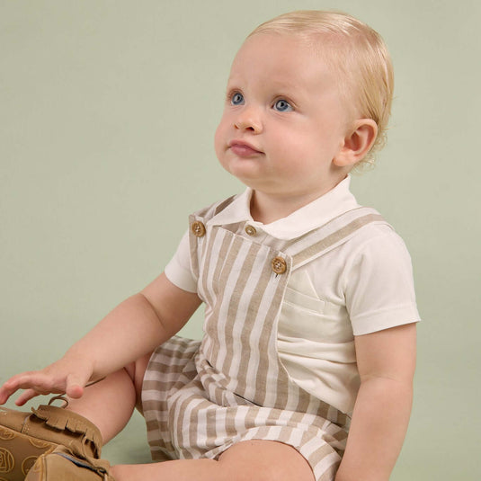 Overall niño rayas