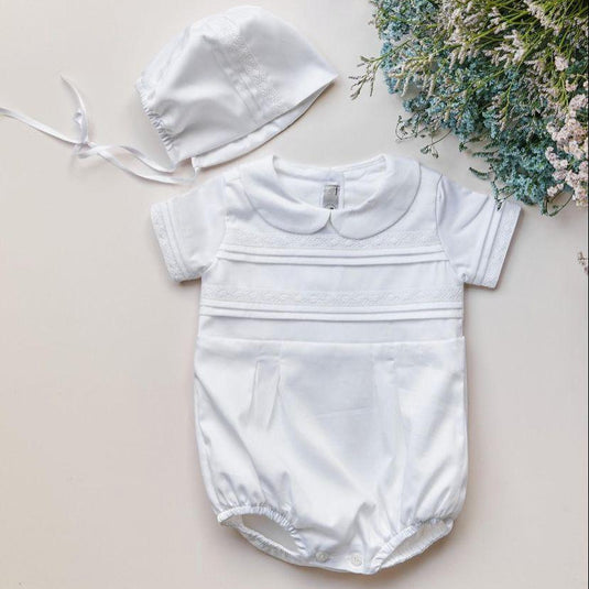 Globo bautizo alforzas