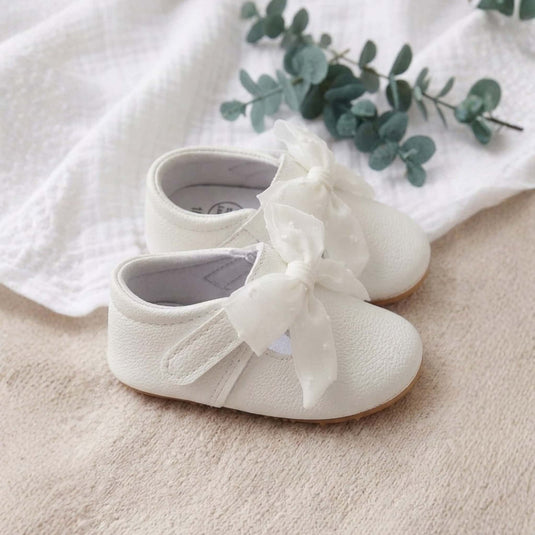 Zapatos Bautizo con Moño