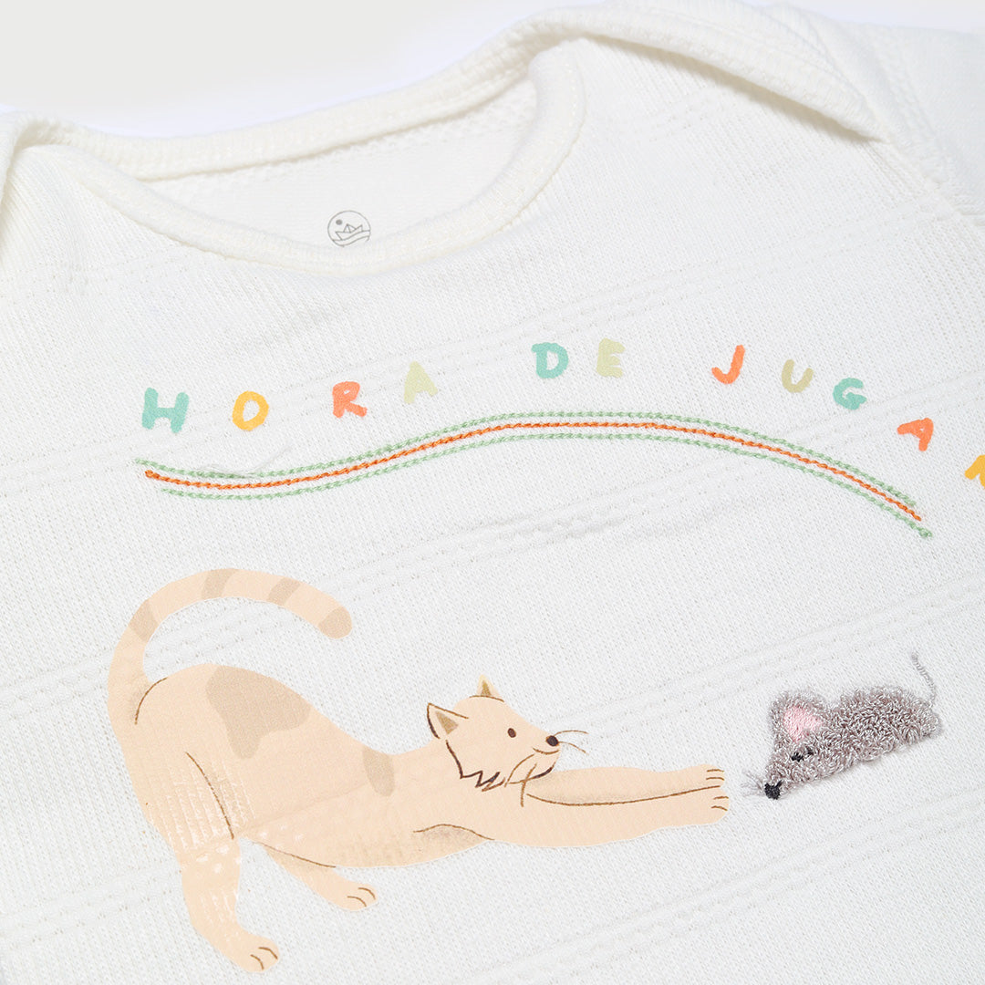 Paquete x2 bodies bordados