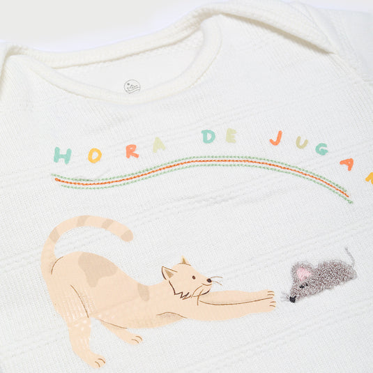 Paquete x2 bodies bordados