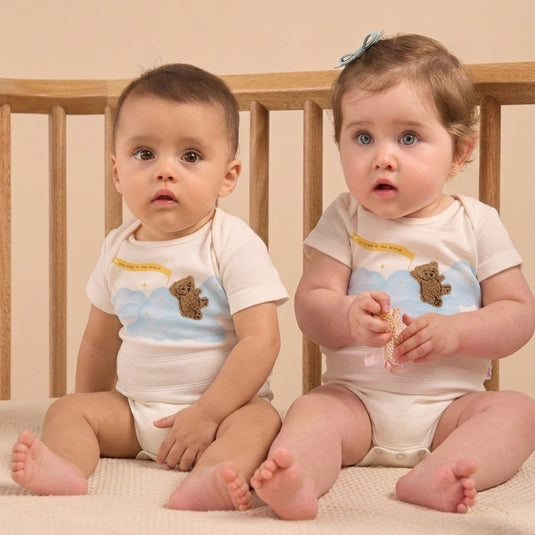 Body de Algodón Nubes Unisex