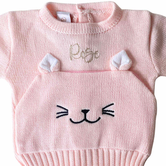 Conjunto tejido bigotes