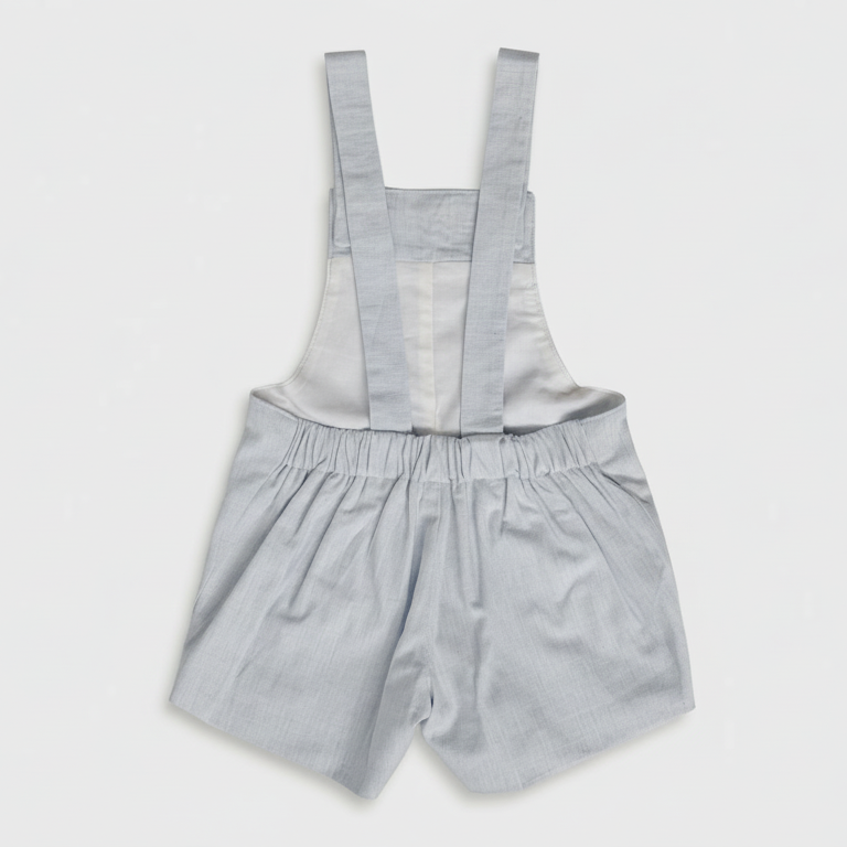 Overall algodón gris