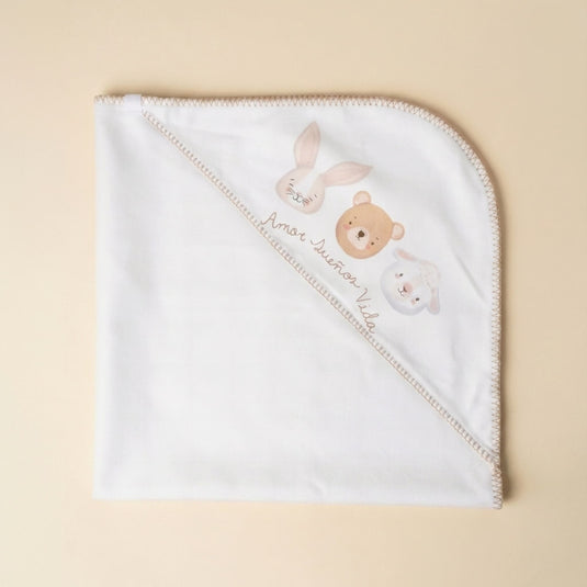 Toalla bebé animales Microfibra
