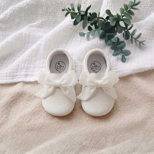 Zapatos Bautizo con Moño